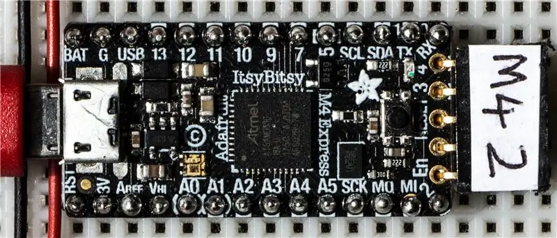 Itsybitsy M4 Pinout