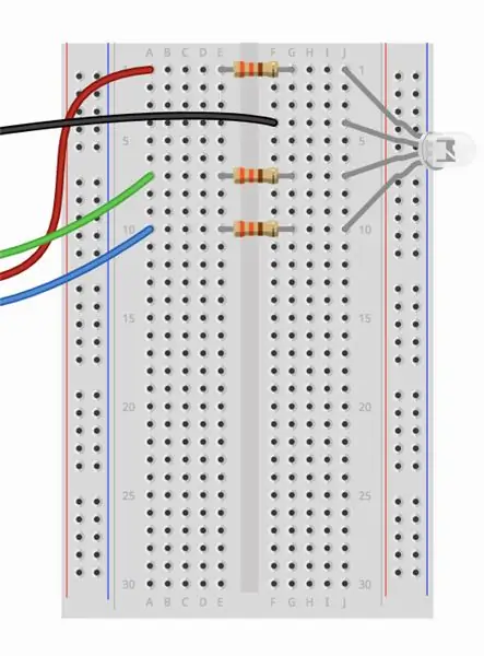 Criando o circuito com código!