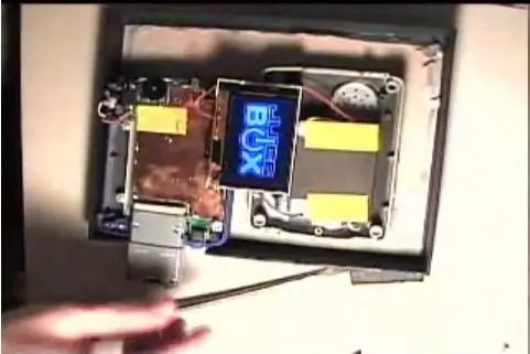 Montage de la batterie et de l'écran LCD