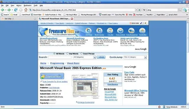 Preuzmite Visual Basic