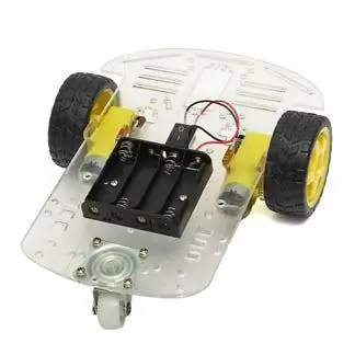 Carro movido a motor para evitar obstáculo Arduino