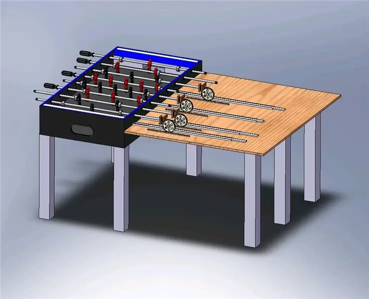 Autonomous Foosball Table