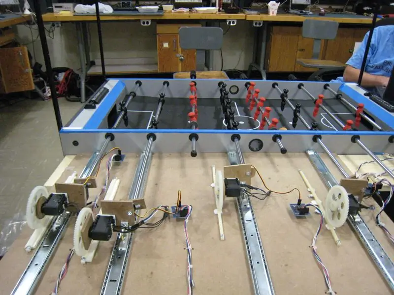 Autonomous Foosball Table