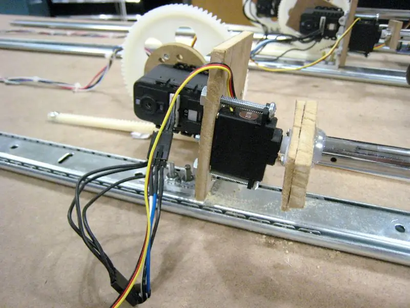 Asamblare servomotor