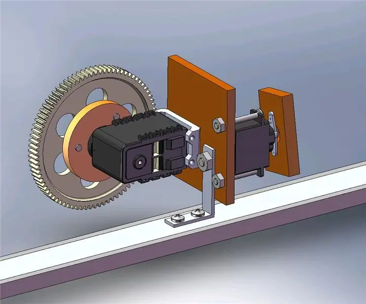 Pemasangan Motor Servo