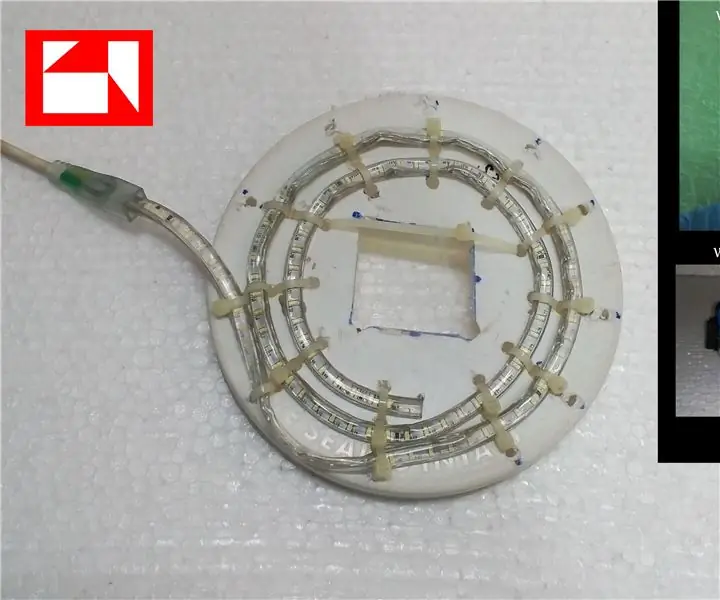 Как сделать кольцевой светодиодный светильник: 3 шага (с изображениями)