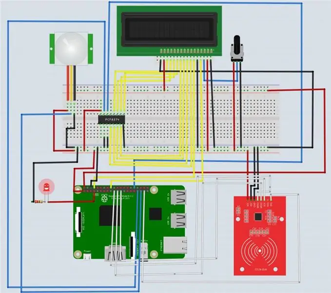 Esquema de Fritzing