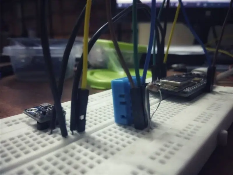 წვრილმანი ამინდის სადგური DHT11, BMP180, Nodemcu Arduino IDE– ით Blynk სერვერზე