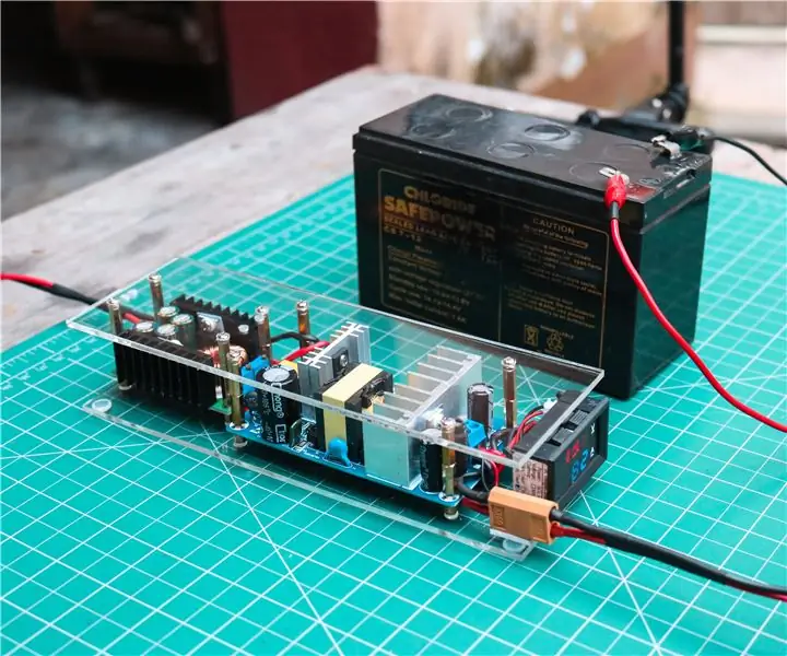 Sådan laver du en automatisk 12V batterioplader: 16 trin (med billeder)