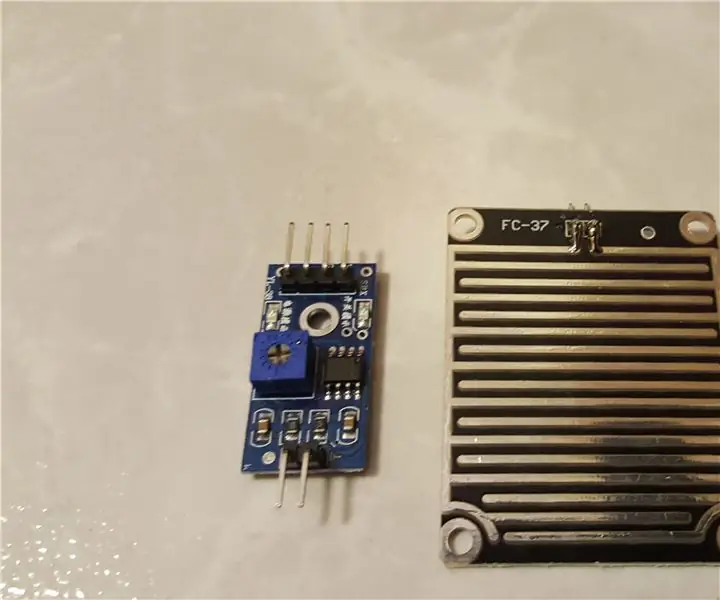 Cómo usar el sensor de lluvia FC-37 con un Arduino: 4 pasos (con imágenes)