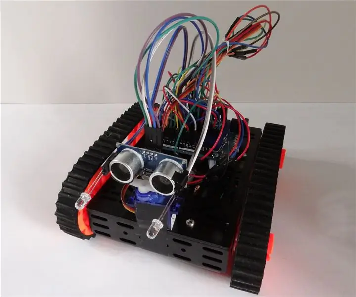 Arduino: tundlik robot: 6 sammu