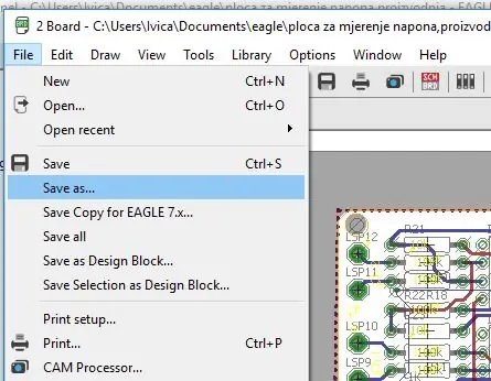 Spremite sve datoteke s ploče