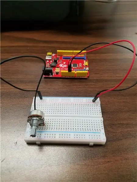 Bedradingsschema voor (3x) Potentiometer