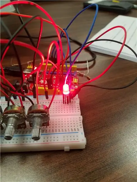 RGB LED -dan foydalanish