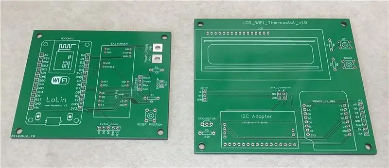 Comanda de plaques de circuit