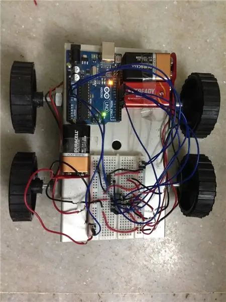 Távirányítású robot az Arduino és a T. V. Remote használatával