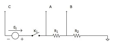 Voltage Divider Circuit түзүңүз