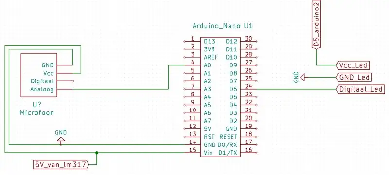 Circuit Elektrisch per a leds