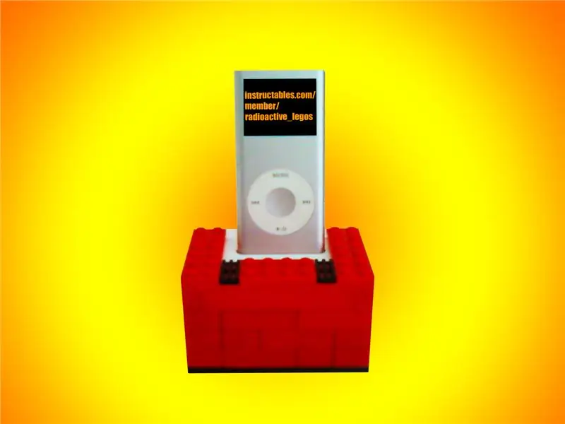 LEGO IPod Nano dokstacija: 3 soļi