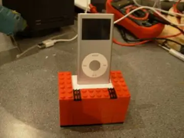 תחנת עגינה ל- LEGO iPod ננו