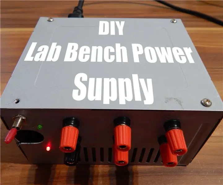 DIY Lab Bench Power Supply: 5 steg