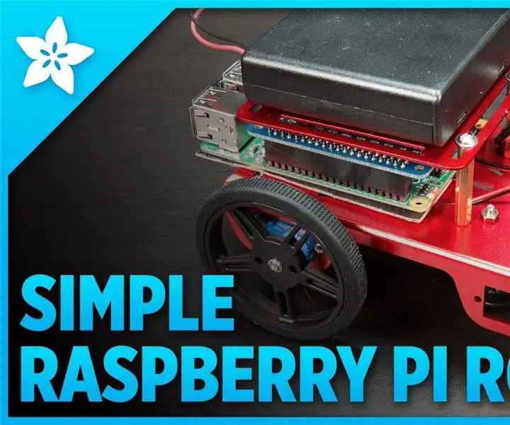 Robot Buggy RPI: 7 passaggi