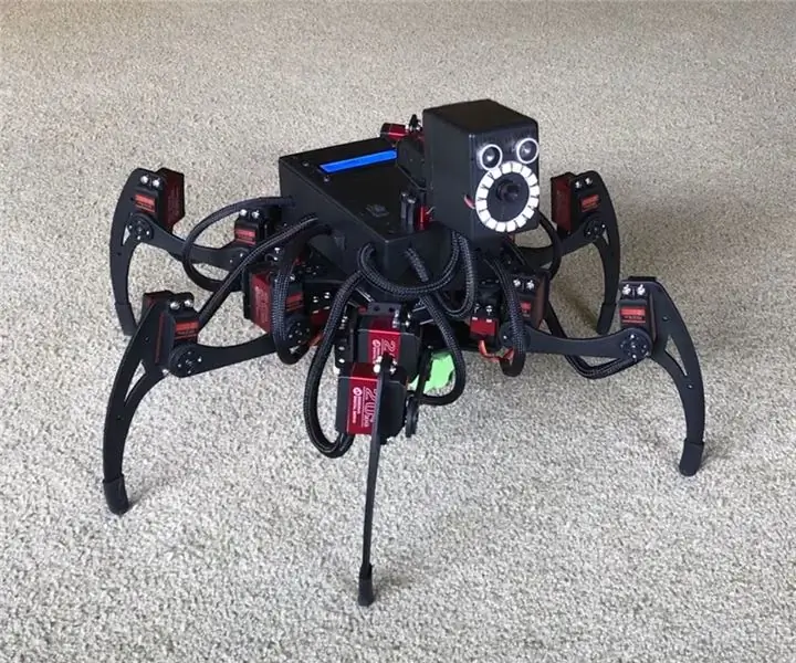 Jasper the Arduino Hexapod: 8 stappe (met foto's)