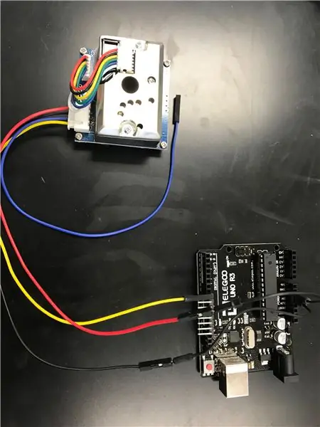 Hvordan koble en Arduino og støvsensor