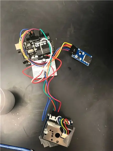 Hvordan lage Arduino og støvsensor bærbar