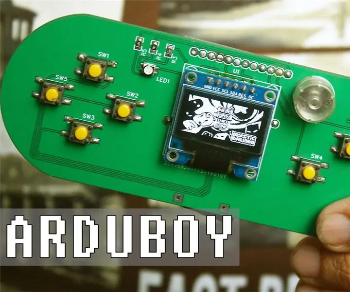 Əl Oyun Konsolu - Arduboy Clone: 6 Addım (Şəkillərlə birlikdə)