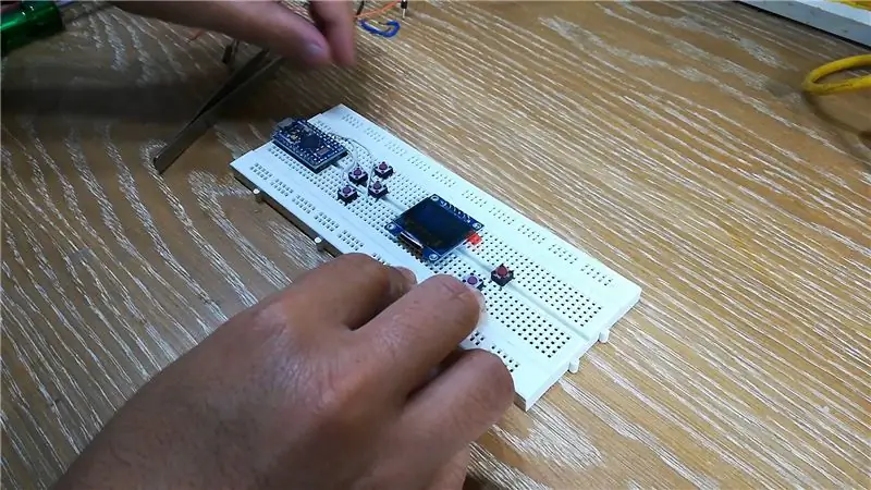 Kuaj ntawm Breadboard