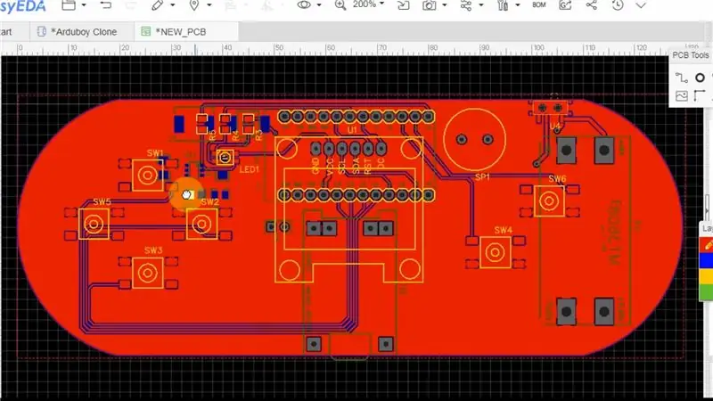 Проектирование печатной платы в EasyEDA