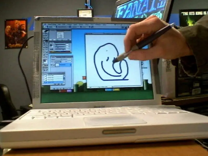 แฮ็ก Mac Laptop ให้เป็นแท็บเล็ต Mac ใน 15 นาที หรือ DIY Cintiq: 6 ขั้นตอน (พร้อมรูปภาพ)