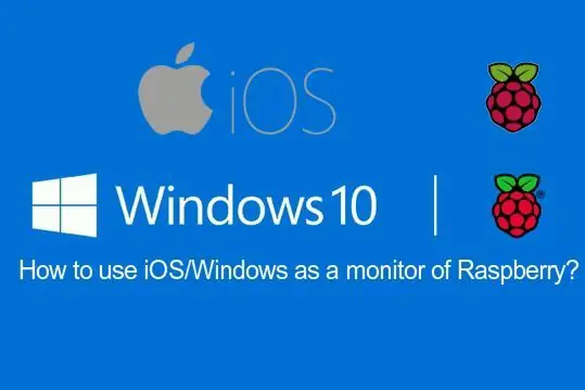 Давайте использовать IOS / Windows в качестве монитора Raspberry Pi