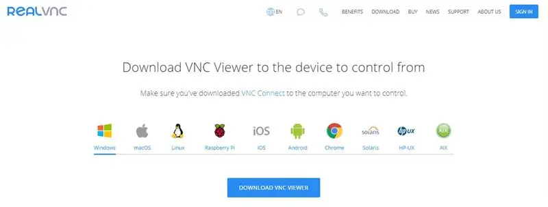 Download VNC Viewer -softwaren