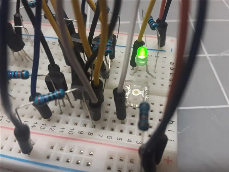 DIY SR-vergrendeling uit transistors