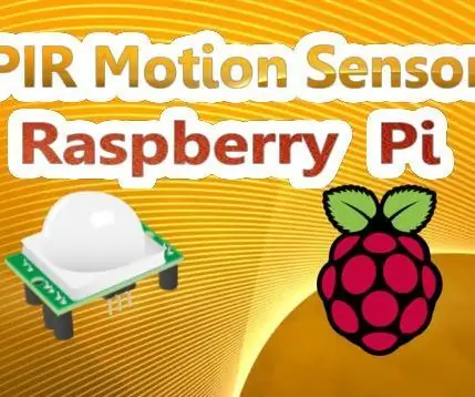 Zaznavanje gibanja z uporabo Raspberry Pi: 4 koraki