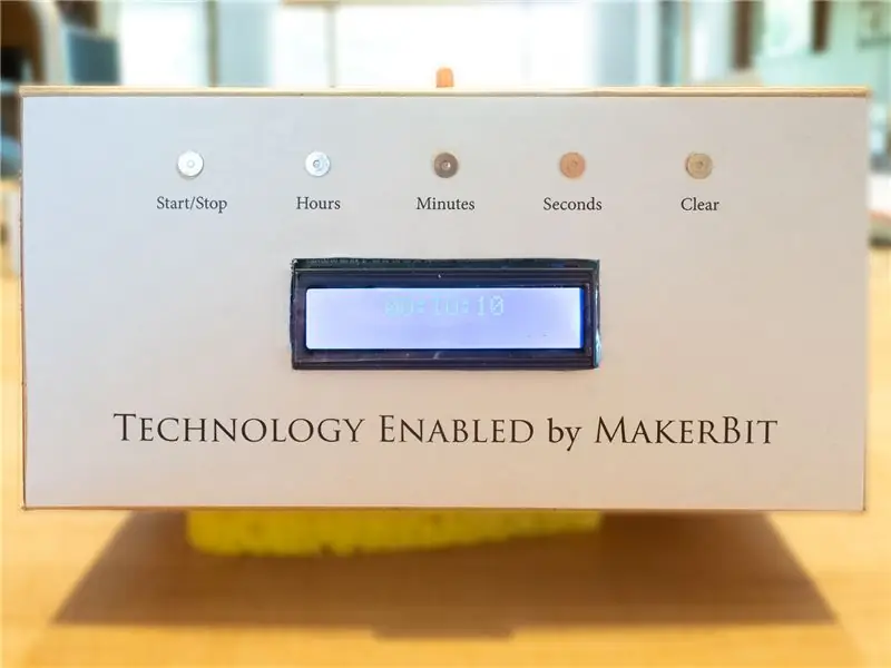 Lav en køkkentimer med en MakerBit