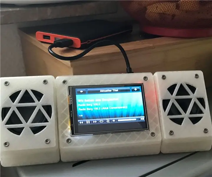 Reproductor Spotify de Raspberry Pi amb estoig imprès en 3D: 4 passos (amb imatges)