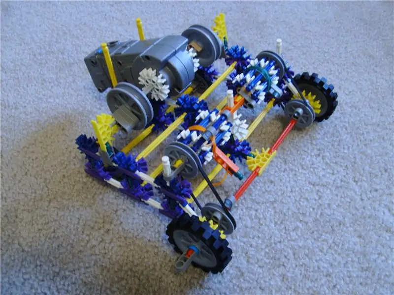 K'nex პროგრამირებადი ავტომატი: 4 ნაბიჯი