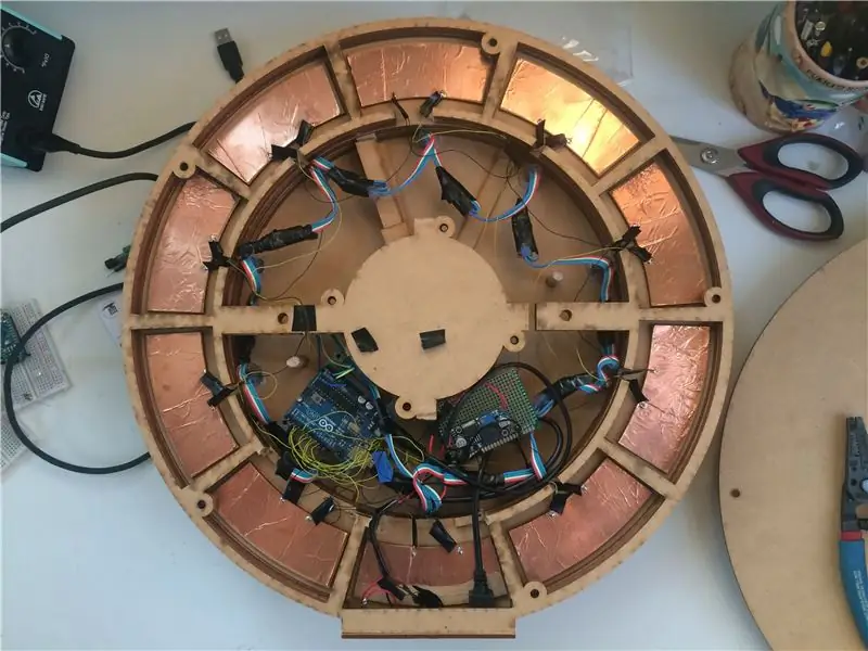 LED -verduistering met raaksensors en MIDI