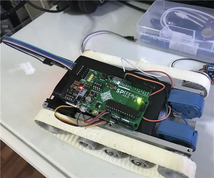 WiFi tank SPEEEduino bilan!: 3 qadam (rasmlar bilan)