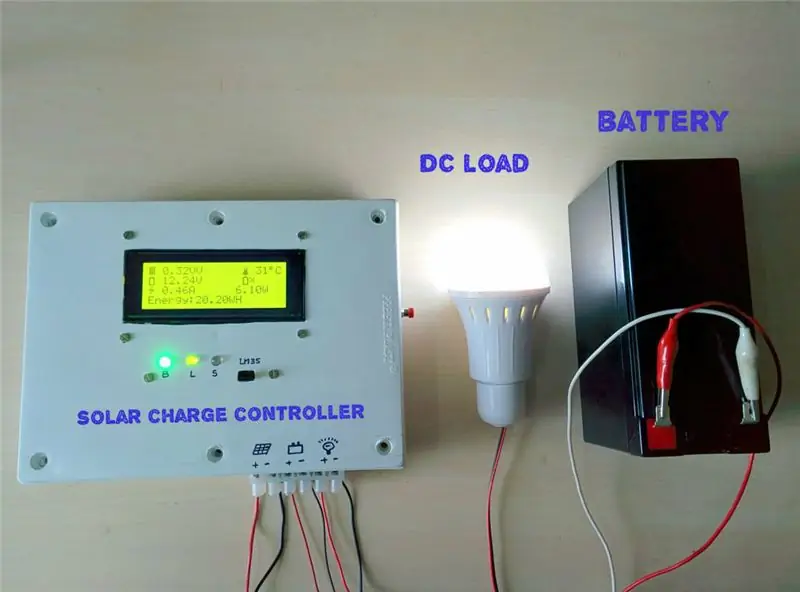 Connexions per al controlador de càrrega