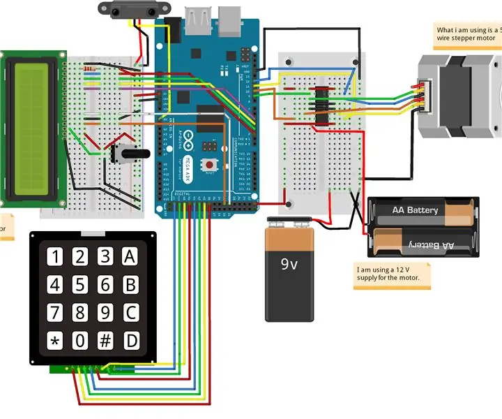 Control autónomo de las RPM del motor mediante el sistema de retroalimentación de un tacómetro basado en infrarrojos: 5 pasos (con imágenes)