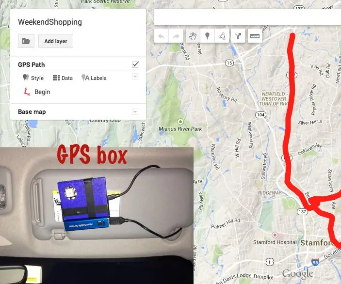 Направи си сам GPS регистратор на данни за следващо шофиране/пешеходна пътека: 11 стъпки (със снимки)