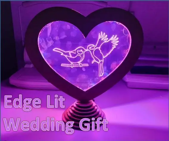 Edge Lit Weddingt