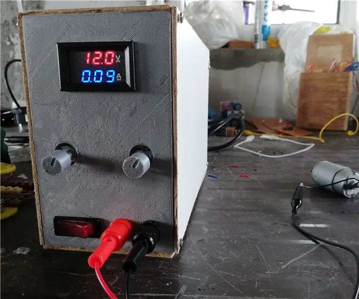 DIY Lab Bench Power Supply ตั้งแต่เริ่มต้น: 6 ขั้นตอน