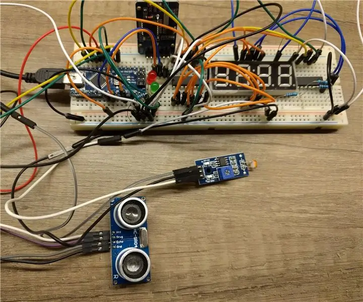 Arduino bilan garajda mashinalar yordamchisi: 5 qadam (rasmlar bilan)