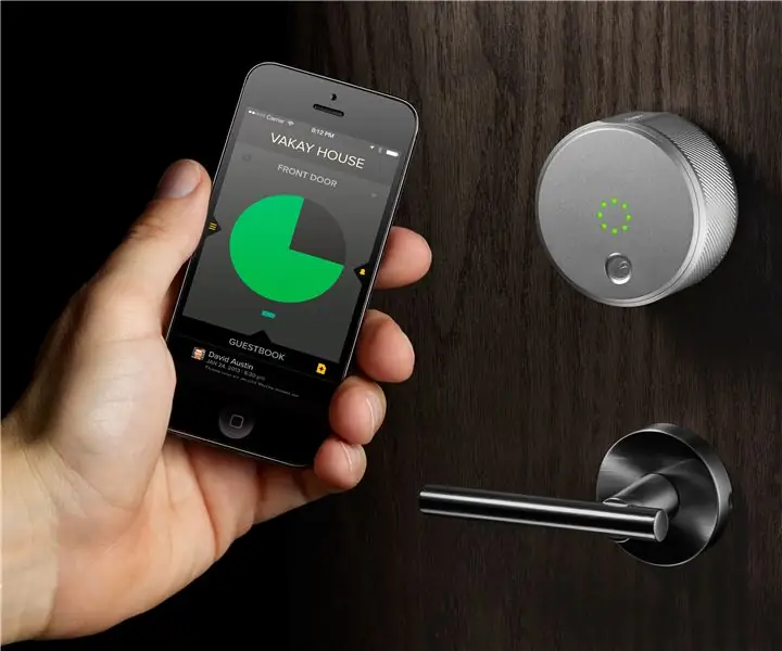 BT Smart Lock (balss parole): 8 soļi