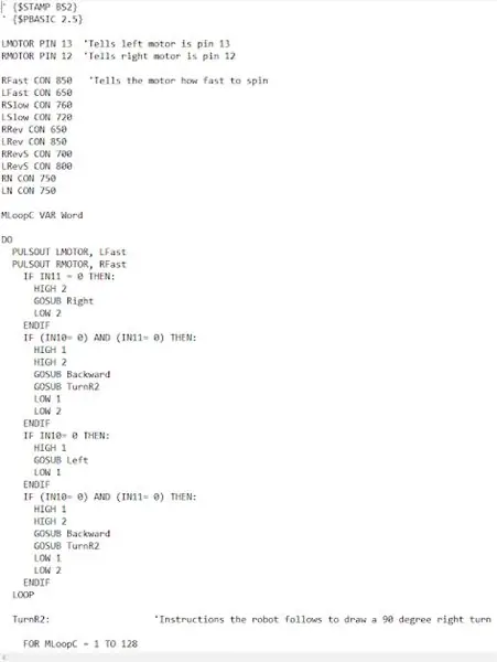 Coding iyong Robot